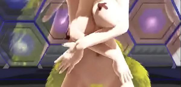  Touhou Ran Yakumo Work Bitch Sexy Dance MMD